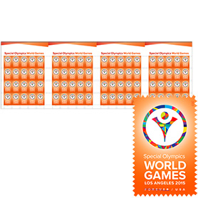 Special Olympics World Games Press Sheet