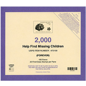 Missing Children Stamp Deck Card