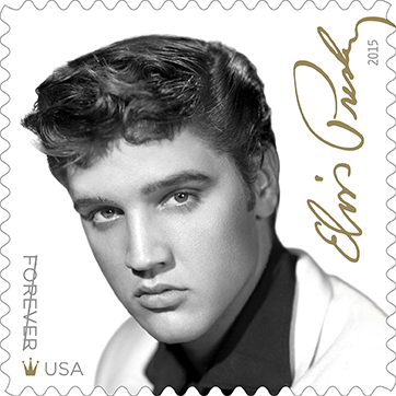 Postal Service Previews Elvis Presley Forever Stamp