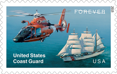 U.S. Coast Guard Forever stamp