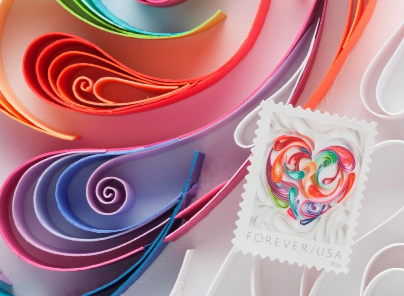 2016 Love Stamp Showcases stunning three-dimensional artwork