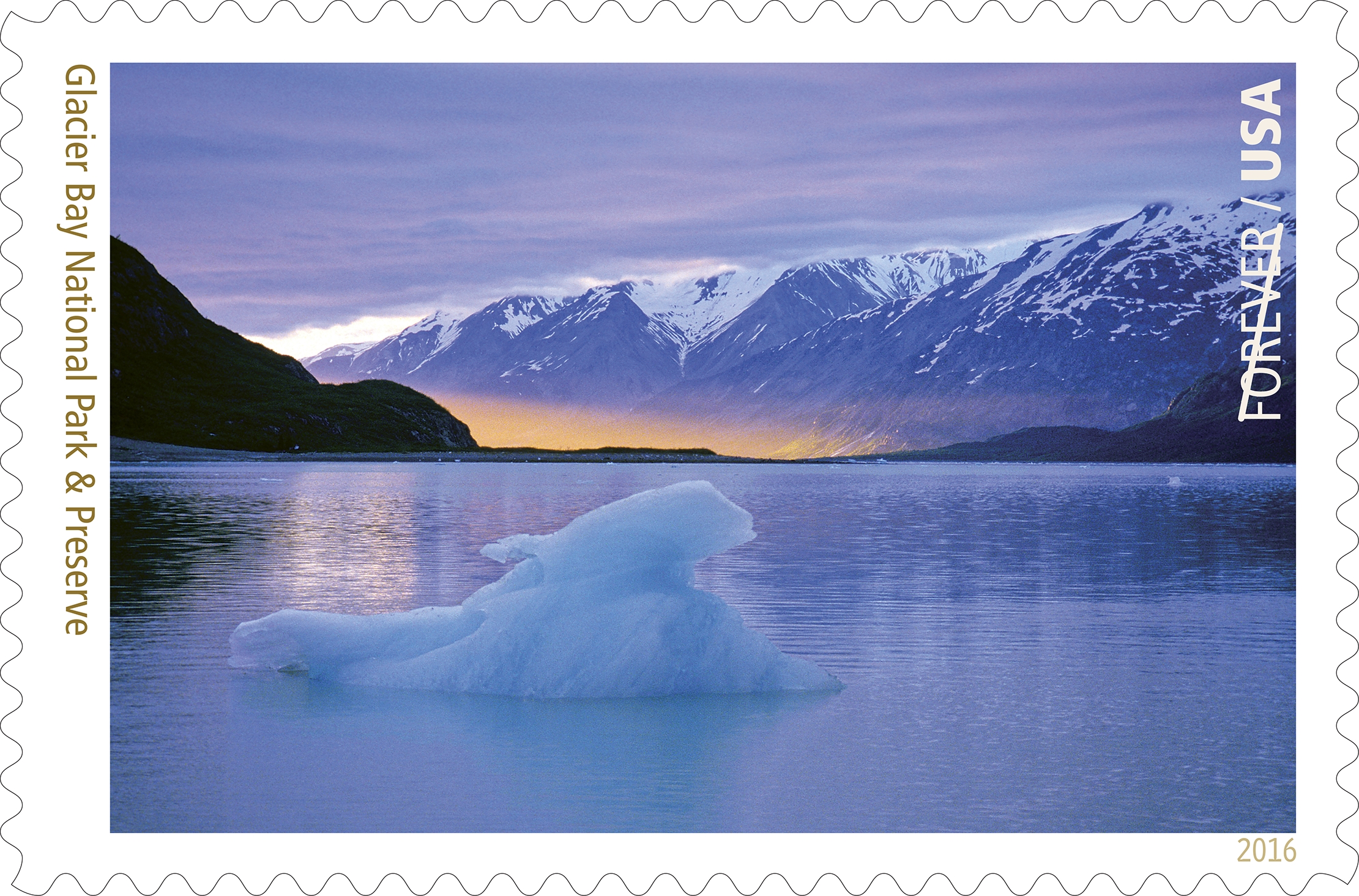 Glacier Bay National Park stamp