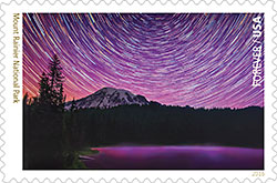 Mount Rainier National Park Forever stamp