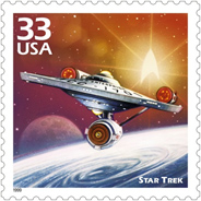 Iconic TV series Star Trek stamps released