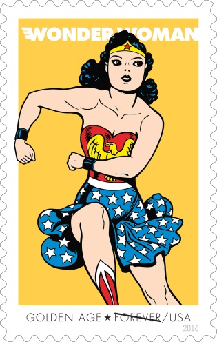 Wonder Woman aniversary forever stamp