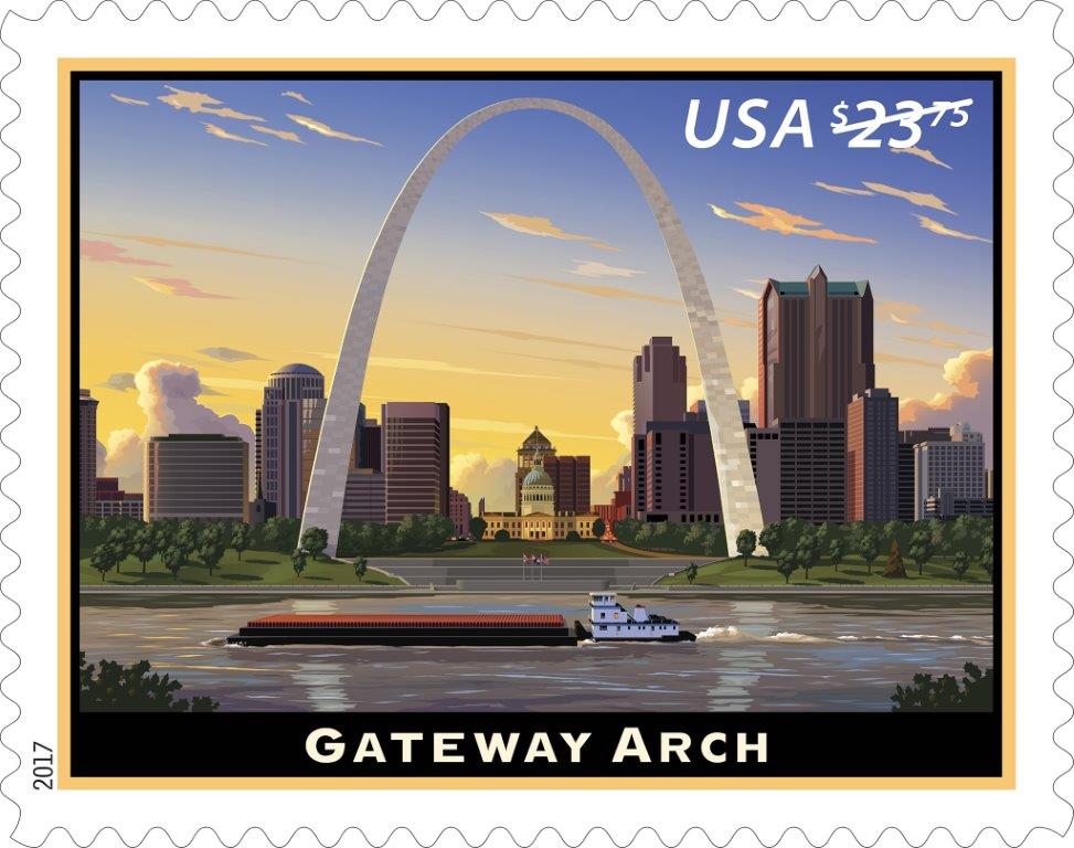 Gateway Arch (Priority Mail Express)