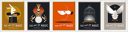 The Art of Magic Appears on Postage