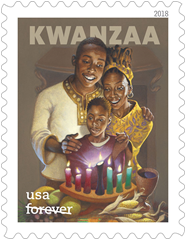 2018 Kwanzaa Forever stamp