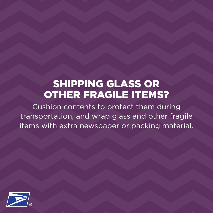 Shipping glass or other fragile items?
