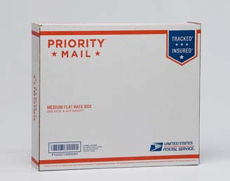 Priority Mail medium flat rate box