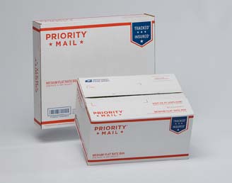 Priority Mail flat rate boxes