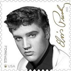 Elvis Presley Commemorative Forever stamp
