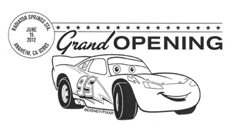 Radiator Springs Grand Opening