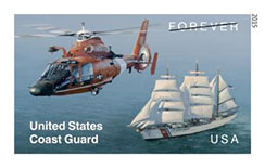 U.S. Coast Guard Forever stamp 
