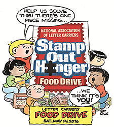 2016 &lsquo;Stamp Out Hunger&rsquo; Food Drive