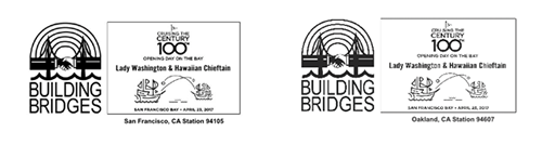 Building bridges postmarks