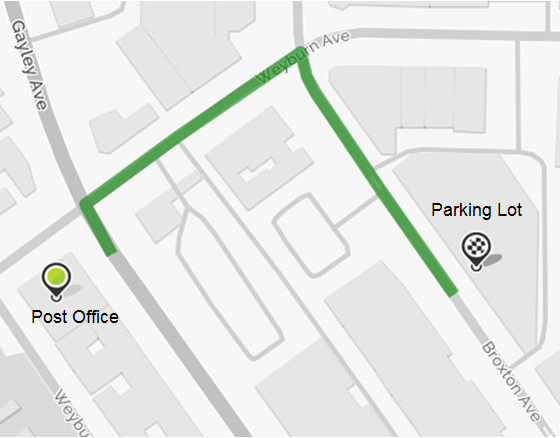 Parking at 1036 Broxton Ave