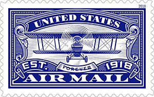 United States Air Mail Forever stamp