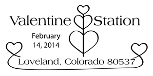 &ldquo;Loveland&rdquo; special postmark