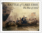 War of 1812 - Battle of Eris stamp