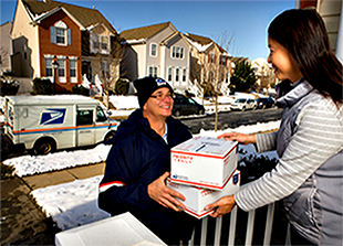 USPS package delivery