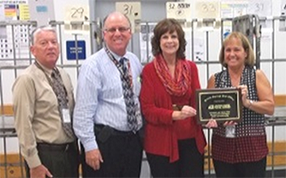Bonita Springs Post Office is Recognized for an Accident Free Fiscal Year 2014