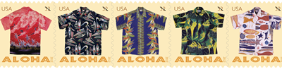 Aloha Shirts stamps