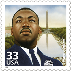 Postal schedule for Martin Luther King holiday