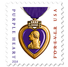 Purple Heart 2014 Forever stamp