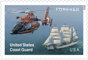 U.S. Coast Guard Forever stamp