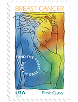 Breast Cancer stamp Breast Cancer stamp