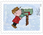 Charlie Brown Christmas stamp Charlie Brown Christmas stamp