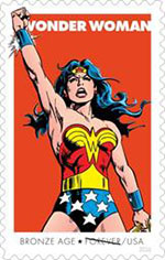 New 75th Anniversary Wonder Woman Stamp