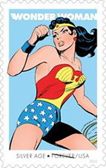 New 75th Anniversary Wonder Woman Stamp