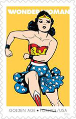 New 75th Anniversary Wonder Woman Stamp