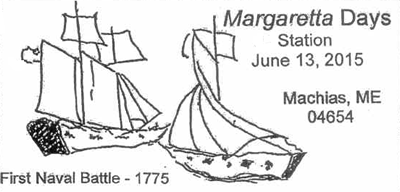 US Postal Service puts stamp on Margaretta Days ceremony with souvenir postmark
