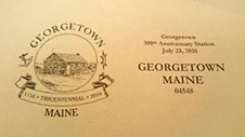 Georgetown, Maine picture postmark