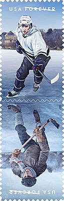 History of Hockey Forever stamps