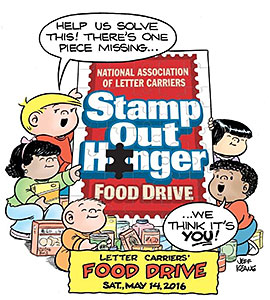 2016 Stamp Out Hunger Food Drive 