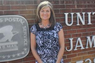 Tori White named new Jamestown Postmaster photo of Tori White