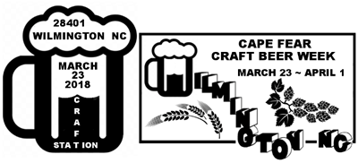 Cape Fear Craft Beer Week postmark