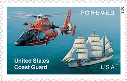 United States Coast Guard Forever stamp 