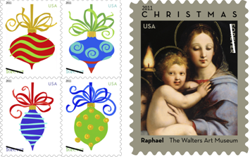 Holiday stamps