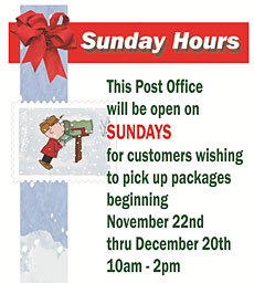 Sunday hours Sunday hours