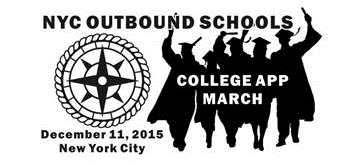 NYC Outbound schools College app march.