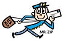 Mr. ZIP logo image