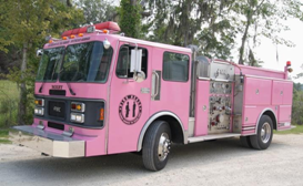 Pink Fire Engine, ‘Mary’ Will Transport Eugene Platt for 9th Annual ...
