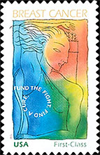 Breast Cancer Research stamp
