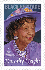Dorothy Height forever stamp