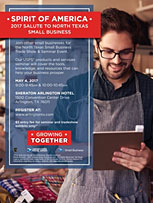 Spirit of America: 2017 Salute to North Texas Small Business graphic
